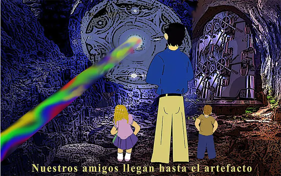 En un planeta de una galaxia lejana 07 cueva del ovni