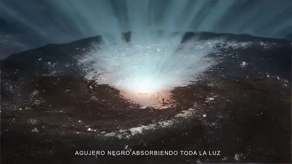 En un planeta de una galaxia lejana 13 agujero negro