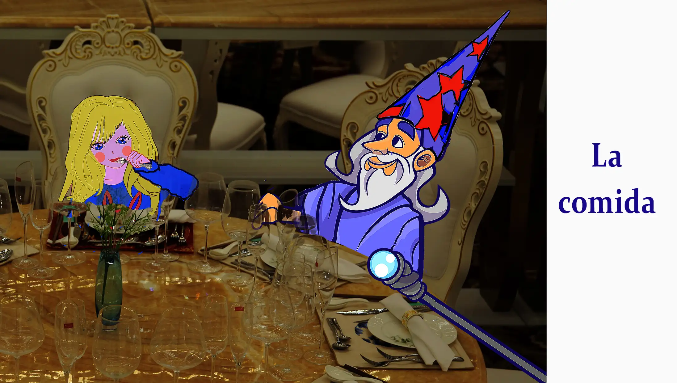 16 la comida