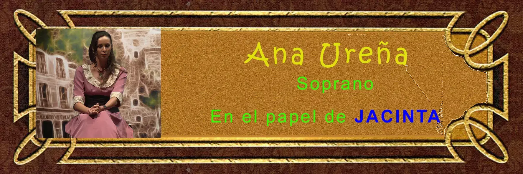 Elenco de La Zarzuela 007 ana